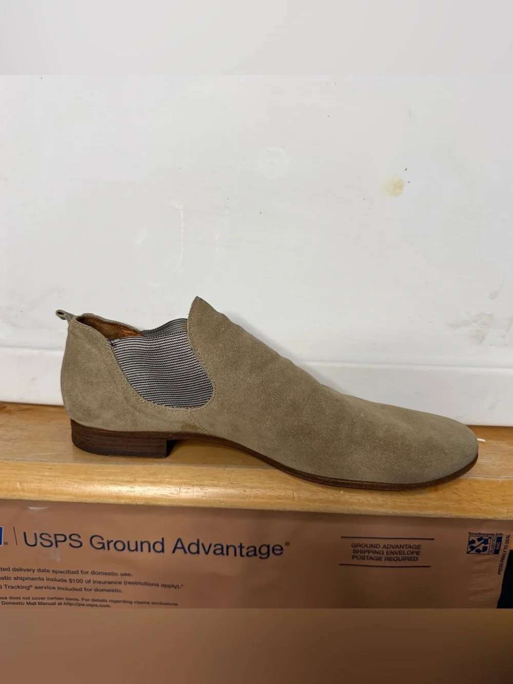 Fiorentini + Baker scarpa uomo beige vintage shoe man Size EU 42 US 9